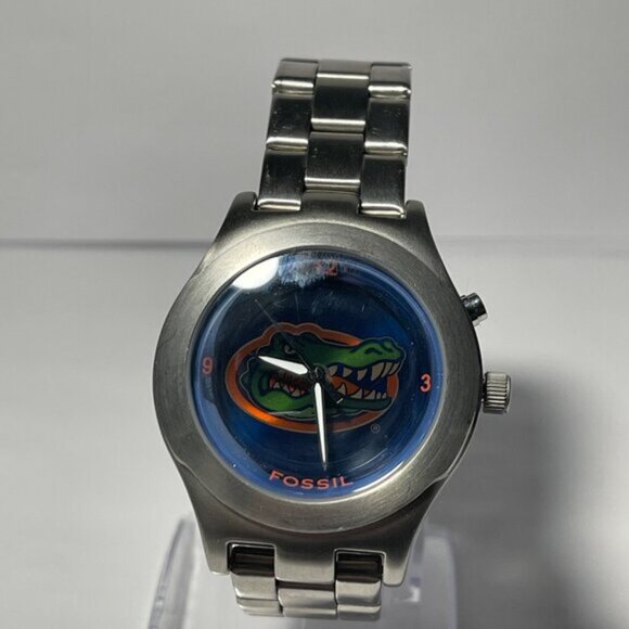 Florida Gators NCAA Stainless-Steel Kaleido Watch by Fossil NEW (RARE) - Picture 7 of 9